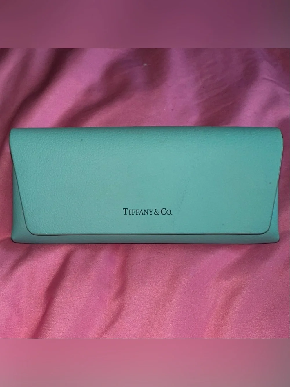 Tiffany & Co. Blue Black Polarized Tiffany’s T Collection Case/Dustbag/Cloth